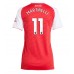 Arsenal Gabriel Martinelli #11 Hjemmedrakt Dame 2025-26 Korte ermer